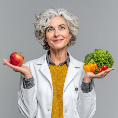 Echipa de nutriționiști specializați în vârstnici